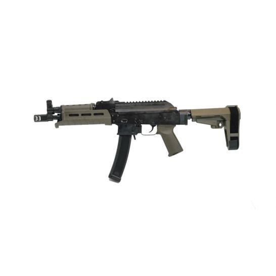 PSA AK-V 9mm MOE SBA3 Pistol, ODG