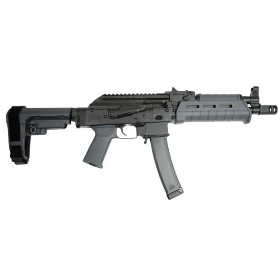PSA AK-V 9mm MOE SBA3 Pistol, Gray