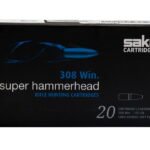 Sako .308 Win, 150gr, Super Hammerhead, 20rd