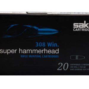 Sako .308 Win, 150gr, Super Hammerhead, 20rd