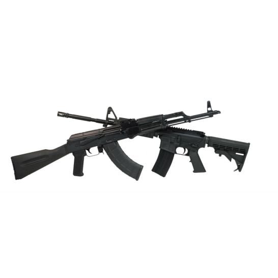 PSA 5.56 M4 Classic AR-15 & PSA AK-47 GF3 Classic Polymer Rifle With Matching Serial Numbers