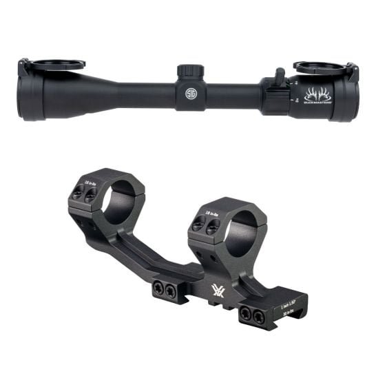 Sig Sauer Buckmaster 3-9x40mm Rifle Scope & Vortex Sport Cantilever Mount