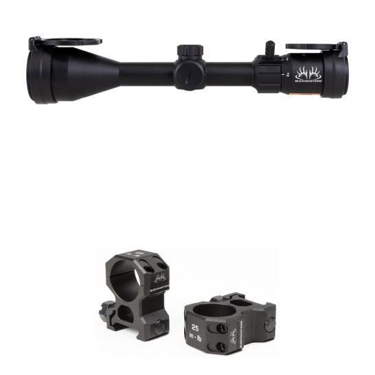 Sig Sauer Buckmaster 3-9x50mm Hellfire Rifle Scope & Sig Sauer Buckmaster High Profile Scope Rings