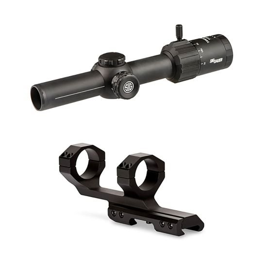 Sig Tango MSR 1-6x24mm Rifle Scope & Vortex Cantilever Mount