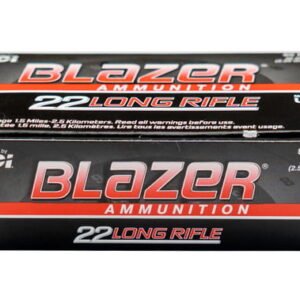 Close× CCI Blazer High Velocity .22 LR, 40gr, Lead Round Nose, 50rd Box