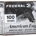 Federal American Eagle .223 Rem, 55gr, Full Metal Jacket Boat-Tail, 100rd Box