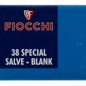 Fiocchi .38 Special Blank Cartridges, 50rd - Not Ammo, These are Blanks - Not Ammo, These Are Blanks