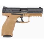 HK VP9 9mm Pistol 17rd 4.1″, FDE