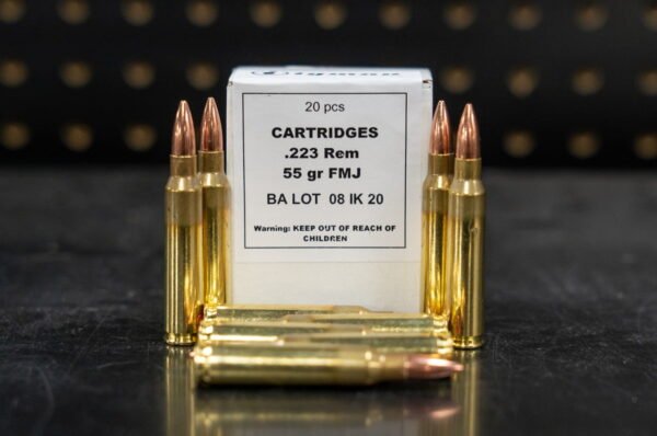 IGMAN 223 Rem 55gr, Ammo, FMJ, 20rd Box