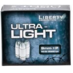 Liberty Ultra-Light 9mm,+P, 50gr, Copper Hollow Point, 20rd Box