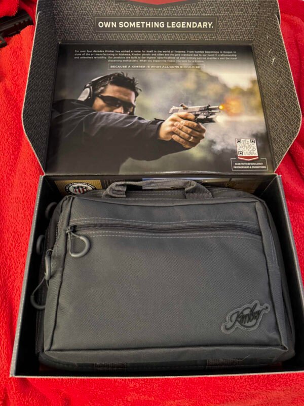 Kimber 2K11 Stainless Target w/magwell & extended slide stop NIB high cap