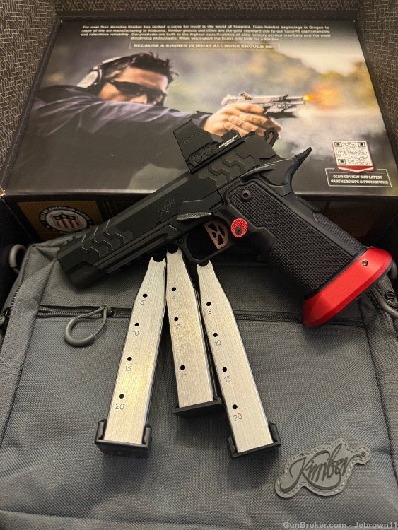 Kimber 2K11 (OI) Target (OI) 5" Barrel W/ Trijicon SRO 3500055