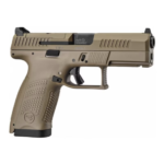 CZ P-10 Optics Ready Compact 4″ 9mm 15rd Pistol, FDE