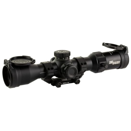 Sig Tango MSR 2-12x44 34mm FFP Illuminated MRAD Milling Reticle w/ 1.232 MSR Mount - SOTM62001