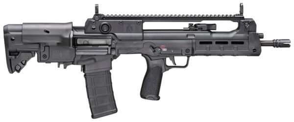 Springfield Hellion 5.56/.223, Bullpup, Flip-Up Sights, BCM Mod3 Grip, Black, 30rd