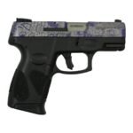 Taurus G2C Purple Paisley 9mm 3.20″ 12rds, Black