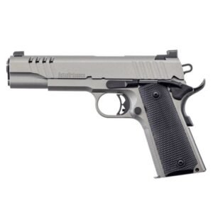 Auto Ordnance 1911 5" 7rds .45 ACP Pistol With Night Sights, Stainless Steel - 1911TCAC6N