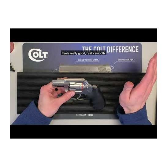 Colt King Cobra Carry .357 Magnum 2" Revolver, Matte Stainless - KCOBRA-SB2BB-S